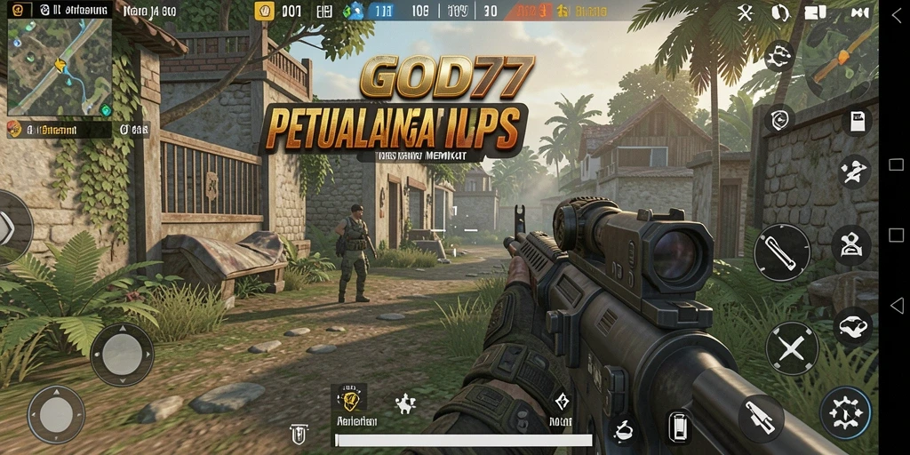Tampilan intens gameplay dari <strong>GOD77</strong> saat pertempuran sengit.