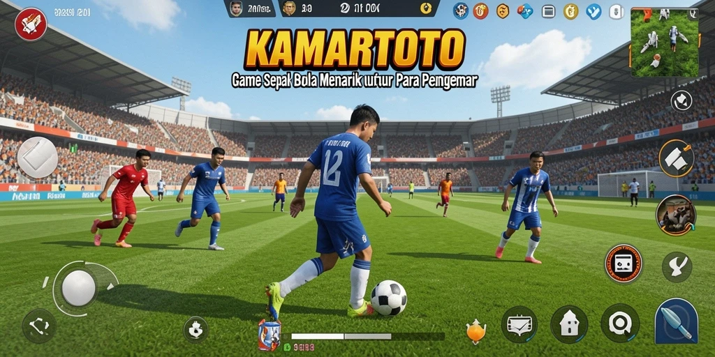 Tampilan gameplay menarik dari KAMARTOTO yang intens dan mendebarkan.