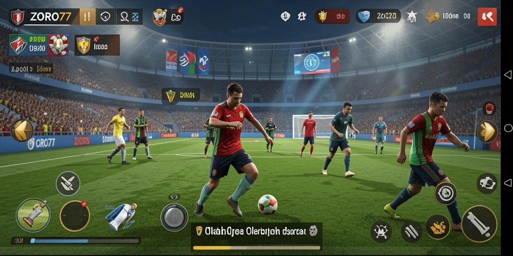 Gameplay seru ZORO77 di berbagai cabang olahraga.